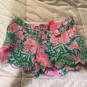 Lilly Pulitzer New with tags size 6 buttercup shorts